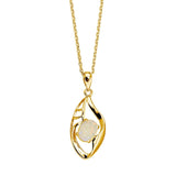 Orchid Solid Opal Necklace